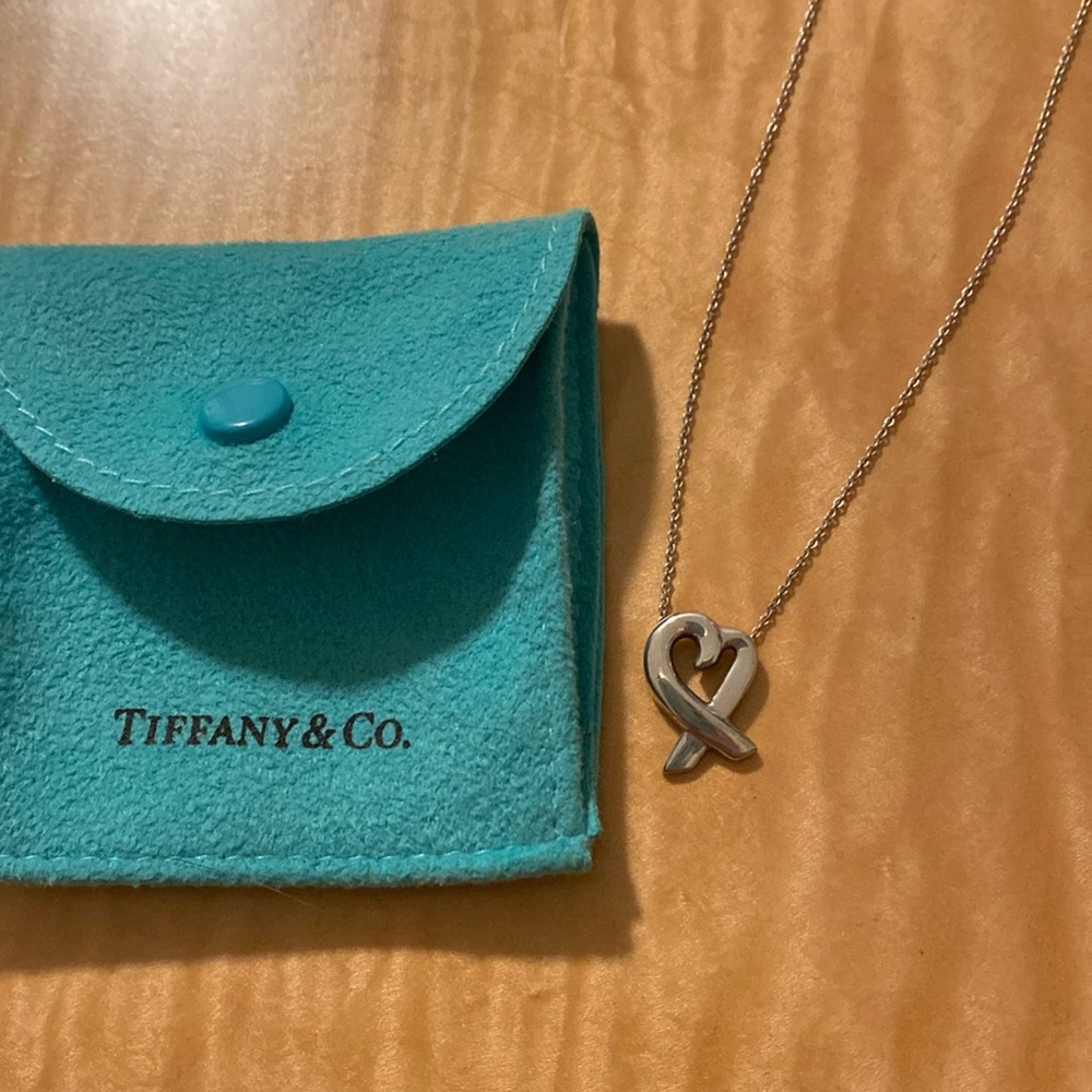 Tiffany & Co Poloma Picasso Loving Heart necklace
